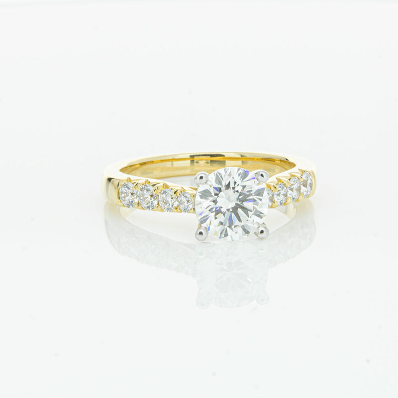 18ct Yellow Gold 1.20ct Diamond Phoenix Ring-Ring-Walker & Hall