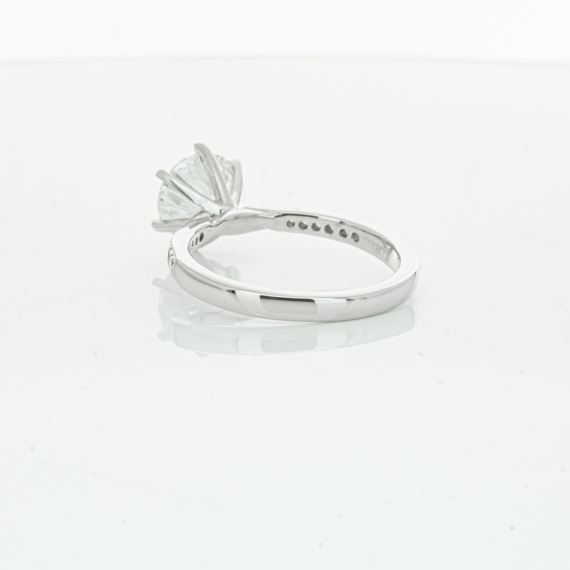 18ct White Gold Diamond Zenith Ring-Ring-Walker & Hall