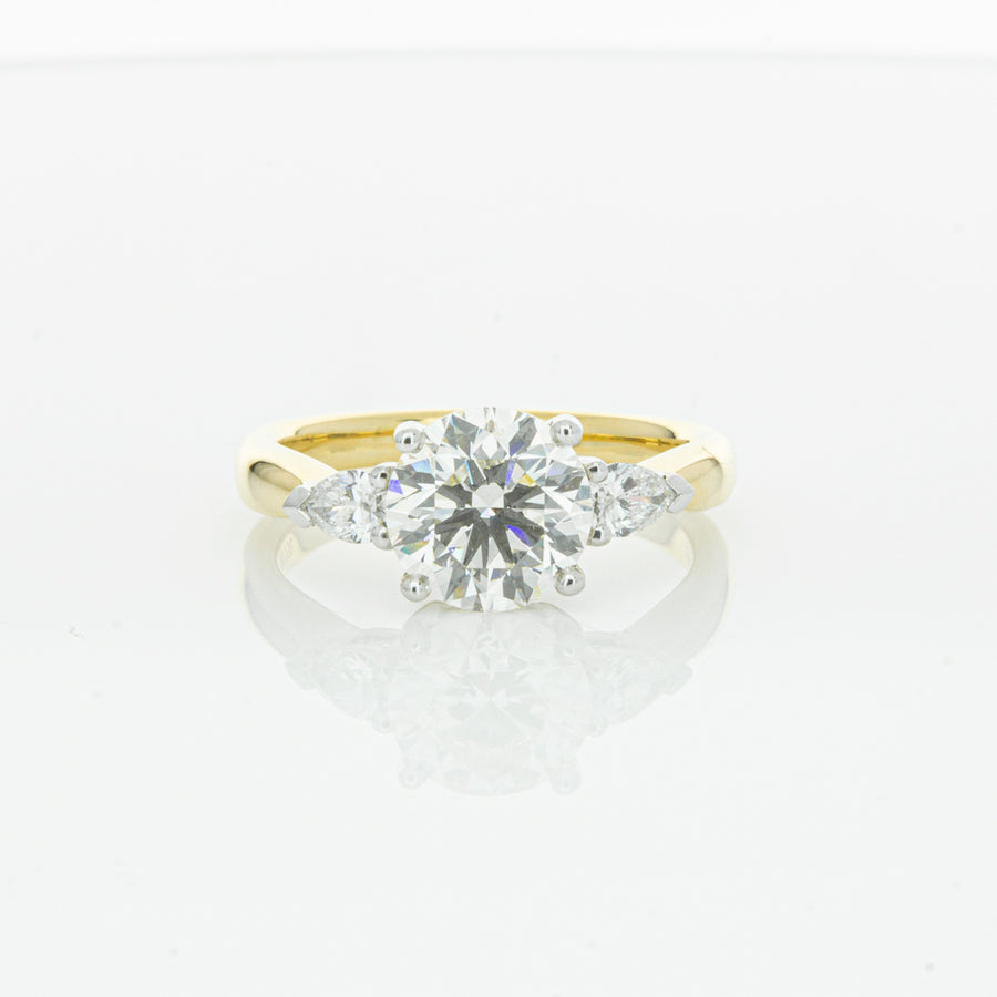 18ct Yellow Gold 2.01ct Diamond Ayla Ring-Ring-Walker & Hall