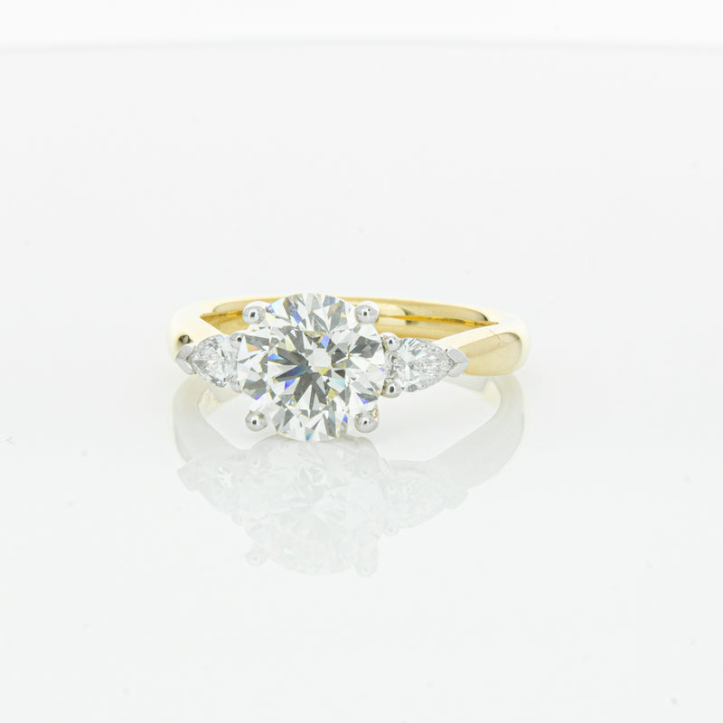 18ct Yellow Gold 2.01ct Diamond Ayla Ring-Ring-Walker & Hall