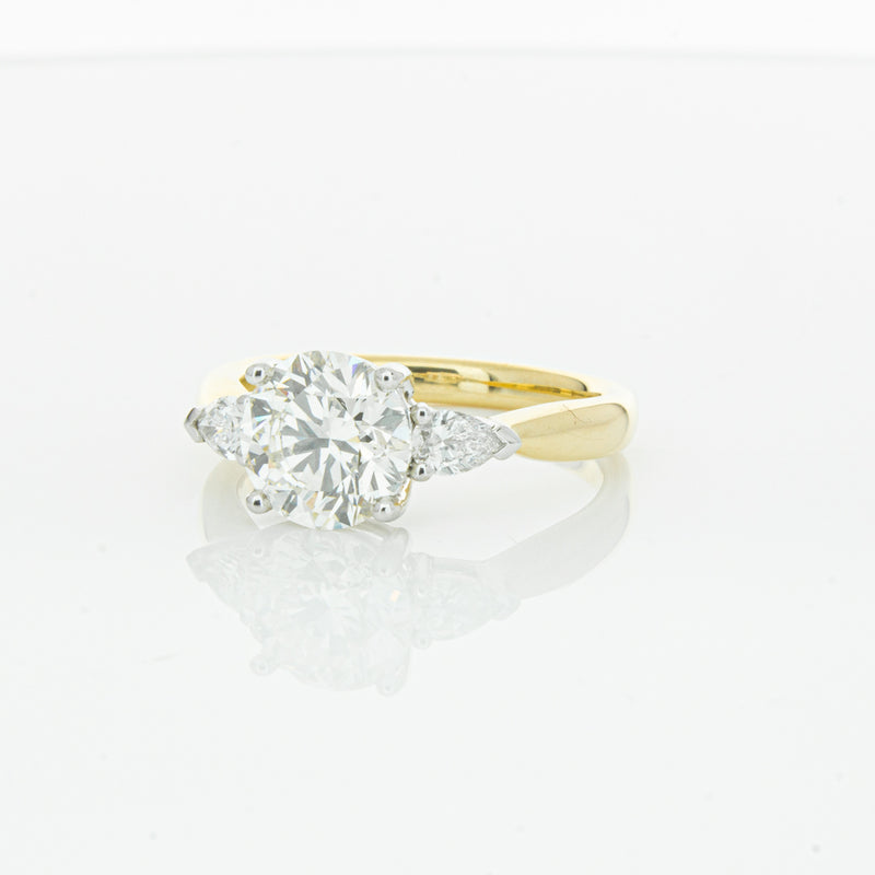 18ct Yellow Gold 2.01ct Diamond Ayla Ring-Ring-Walker & Hall
