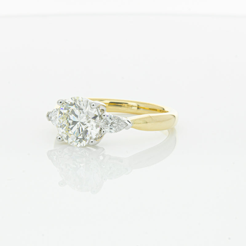 18ct Yellow Gold 2.01ct Diamond Ayla Ring-Ring-Walker & Hall