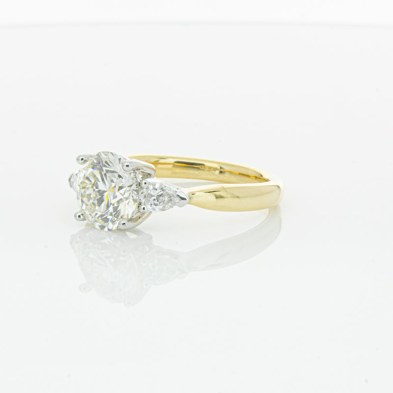 18ct Yellow Gold 2.01ct Diamond Ayla Ring-Ring-Walker & Hall