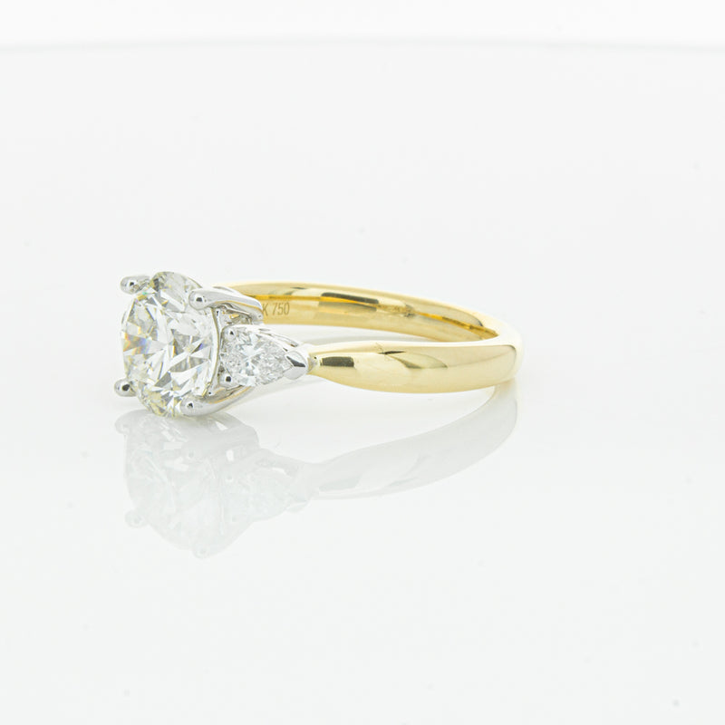 18ct Yellow Gold 2.01ct Diamond Ayla Ring-Ring-Walker & Hall
