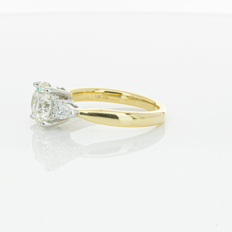 18ct Yellow Gold 2.01ct Diamond Ayla Ring-Ring-Walker & Hall
