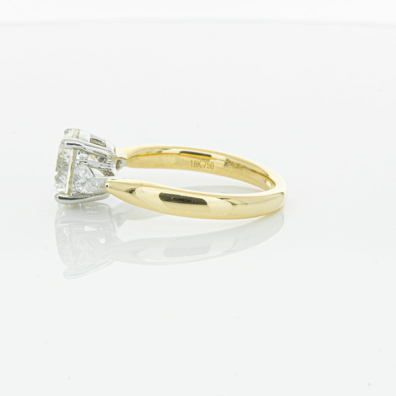 18ct Yellow Gold 2.01ct Diamond Ayla Ring-Ring-Walker & Hall