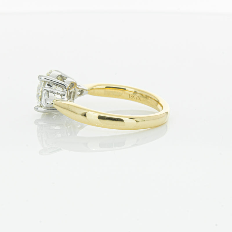 18ct Yellow Gold 2.01ct Diamond Ayla Ring-Ring-Walker & Hall