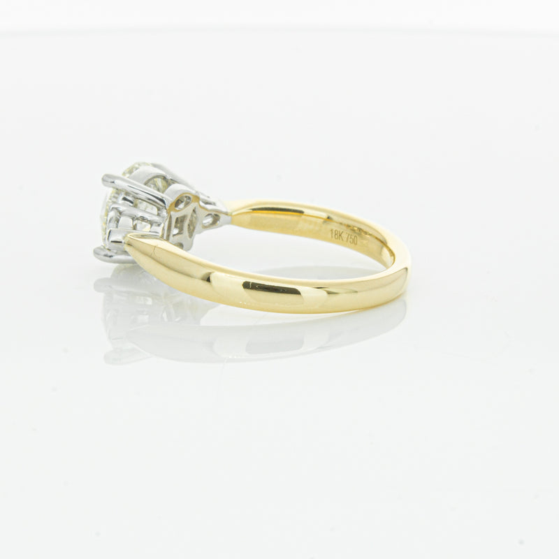 18ct Yellow Gold 2.01ct Diamond Ayla Ring-Ring-Walker & Hall