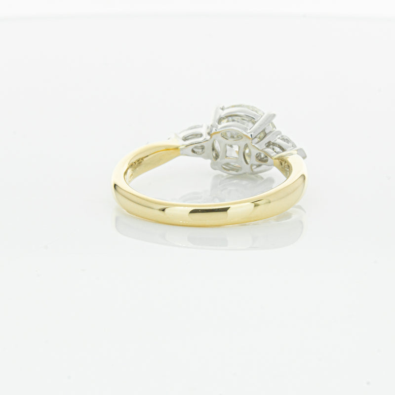 18ct Yellow Gold 2.01ct Diamond Ayla Ring-Ring-Walker & Hall