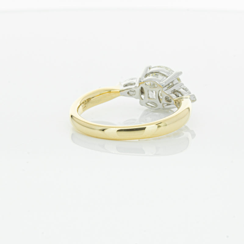 18ct Yellow Gold 2.01ct Diamond Ayla Ring-Ring-Walker & Hall