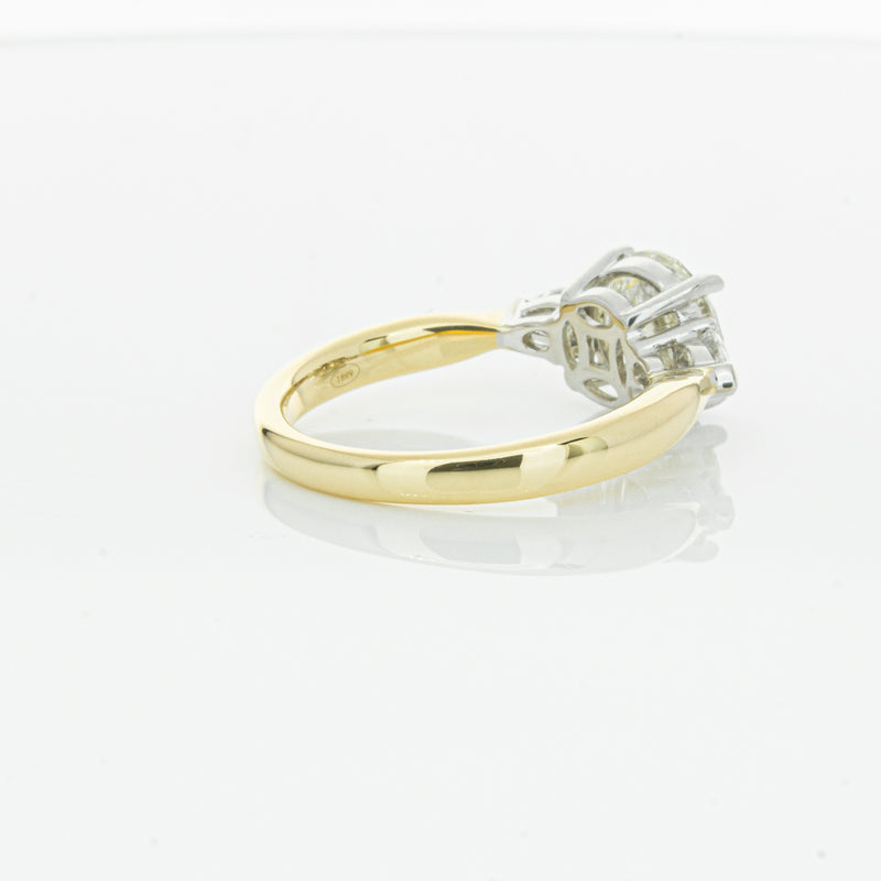 18ct Yellow Gold 2.01ct Diamond Ayla Ring-Ring-Walker & Hall
