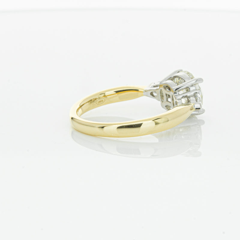 18ct Yellow Gold 2.01ct Diamond Ayla Ring-Ring-Walker & Hall