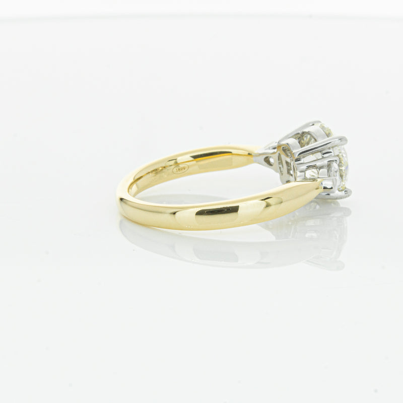 18ct Yellow Gold 2.01ct Diamond Ayla Ring-Ring-Walker & Hall