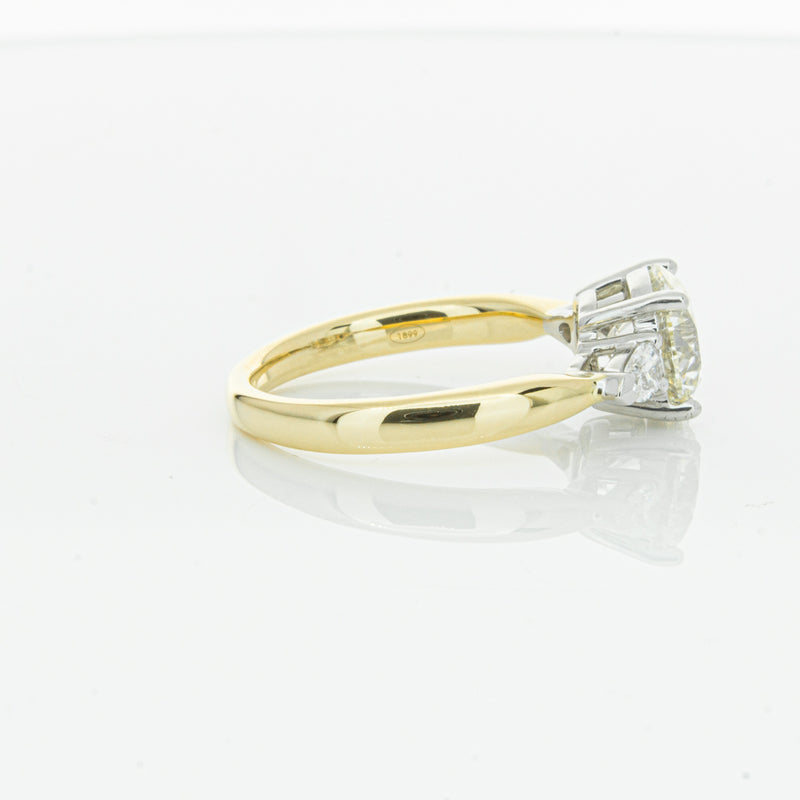 18ct Yellow Gold 2.01ct Diamond Ayla Ring-Ring-Walker & Hall