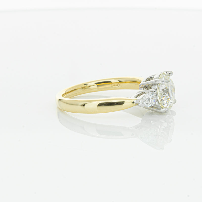 18ct Yellow Gold 2.01ct Diamond Ayla Ring-Ring-Walker & Hall