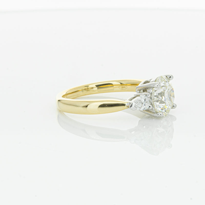 18ct Yellow Gold 2.01ct Diamond Ayla Ring-Ring-Walker & Hall