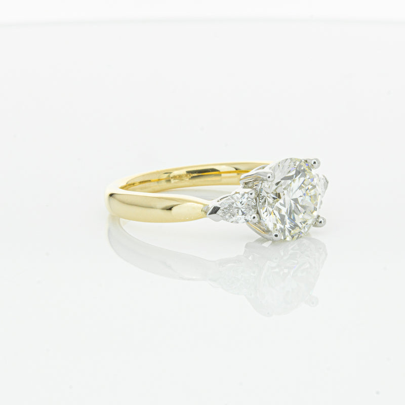 18ct Yellow Gold 2.01ct Diamond Ayla Ring-Ring-Walker & Hall