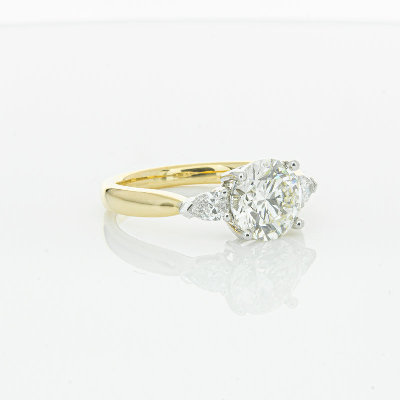 18ct Yellow Gold 2.01ct Diamond Ayla Ring-Ring-Walker & Hall