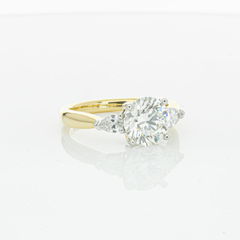 18ct Yellow Gold 2.01ct Diamond Ayla Ring-Ring-Walker & Hall