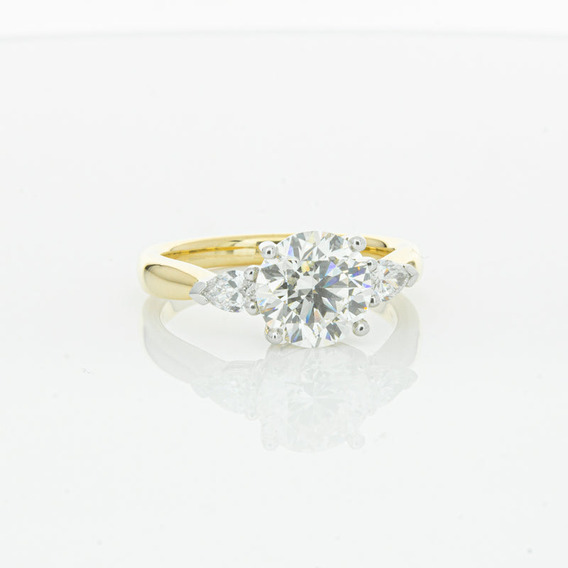 18ct Yellow Gold 2.01ct Diamond Ayla Ring-Ring-Walker & Hall