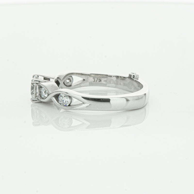 Deja Vu 9ct White Gold .50ct Diamond Ring-Ring-Walker & Hall