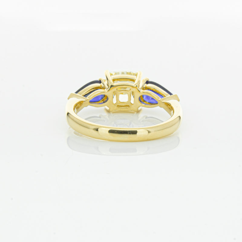 18ct Yellow Gold Yellow Diamond & Sapphire Ayla Ring-Ring-Walker & Hall