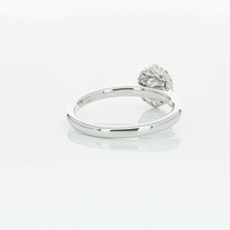 18ct White Gold .40ct Diamond Cello Ring-Ring-Walker & Hall