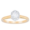 18ct Yellow Gold Diamond Cello Ring-Ring-Walker & Hall