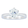 18ct White Gold 1.50ct Diamond Nova Ring-Ring-Walker & Hall