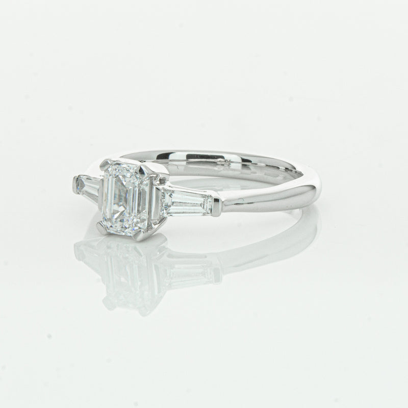 18ct White Gold .80ct Diamond Ring-Ring-Walker & Hall