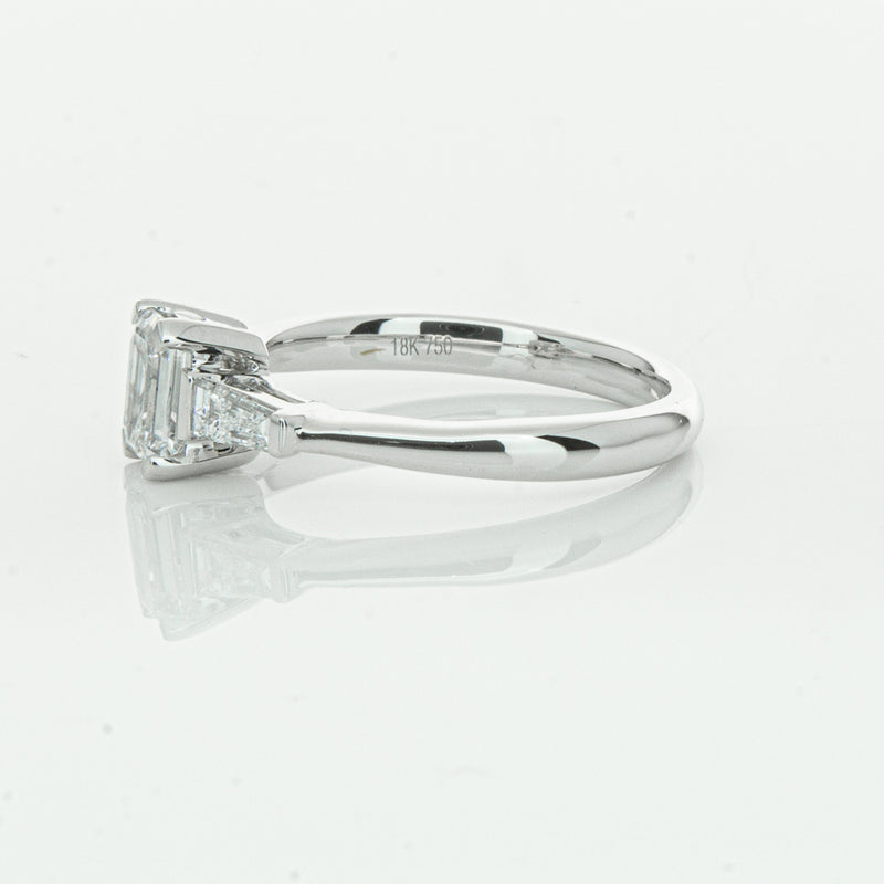 18ct White Gold .80ct Diamond Ring-Ring-Walker & Hall