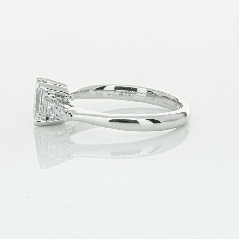 18ct White Gold .80ct Diamond Ring-Ring-Walker & Hall