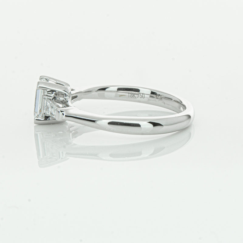 18ct White Gold .80ct Diamond Ring-Ring-Walker & Hall