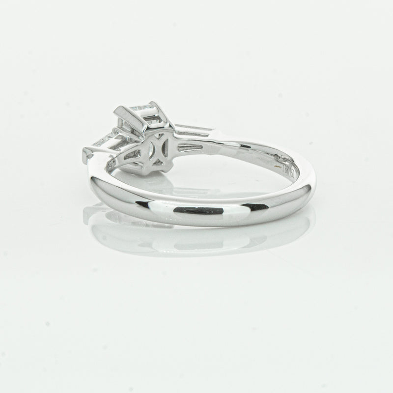 18ct White Gold .80ct Diamond Ring-Ring-Walker & Hall