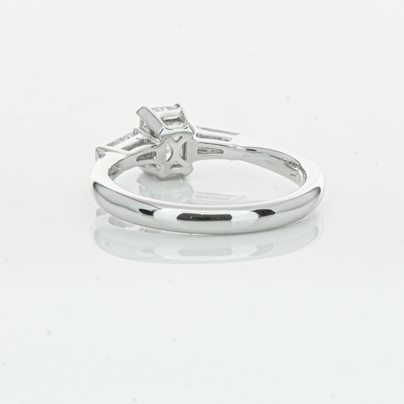 18ct White Gold .80ct Diamond Ring-Ring-Walker & Hall