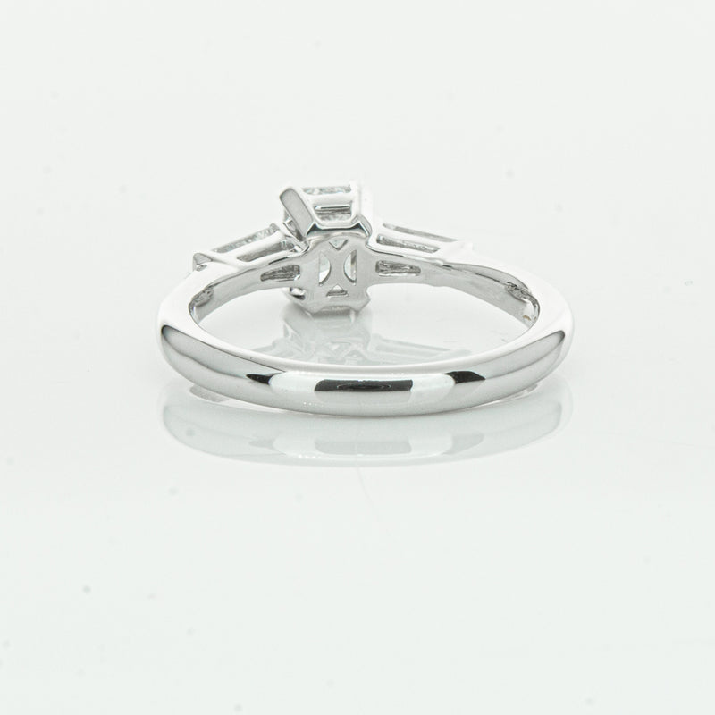 18ct White Gold .80ct Diamond Ring-Ring-Walker & Hall