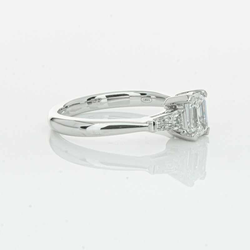 18ct White Gold .80ct Diamond Ring-Ring-Walker & Hall