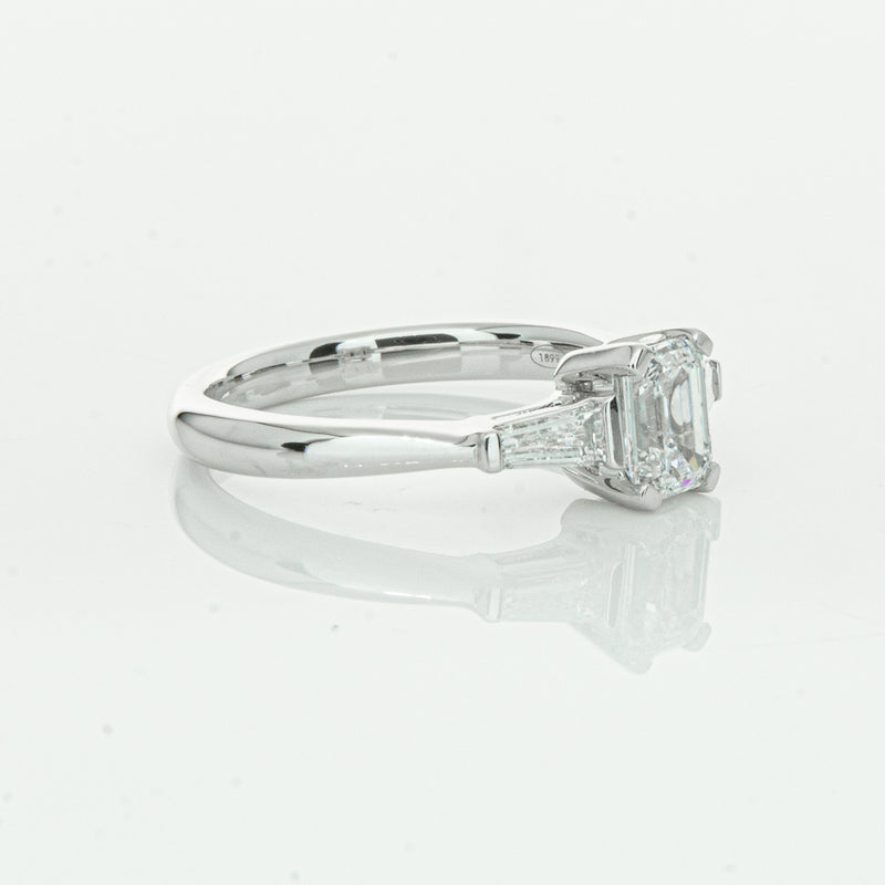 18ct White Gold .80ct Diamond Ring-Ring-Walker & Hall
