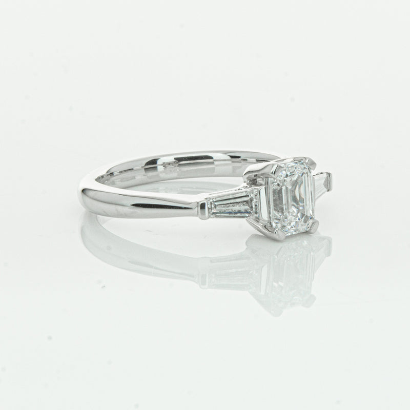 18ct White Gold .80ct Diamond Ring-Ring-Walker & Hall