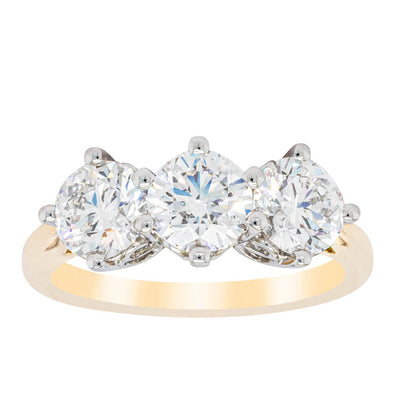 18ct Yellow Gold 2.11ct Diamond Coronado Ring-Ring-Walker & Hall