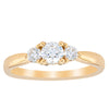 18ct Yellow Gold .30ct Diamond Elysian Ring-Ring-Walker & Hall