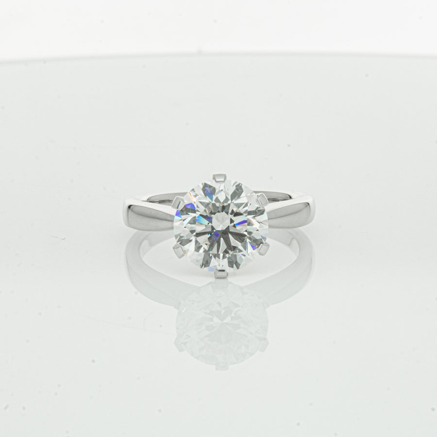 18ct White Gold 3.20ct Diamond Nova Ring-Ring-Walker & Hall