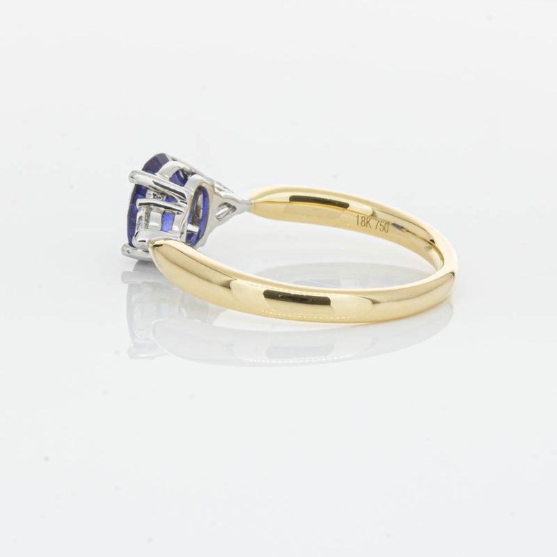 18ct Yellow Gold 1.47ct Sapphire & Diamond Ayla Ring-Ring-Walker & Hall
