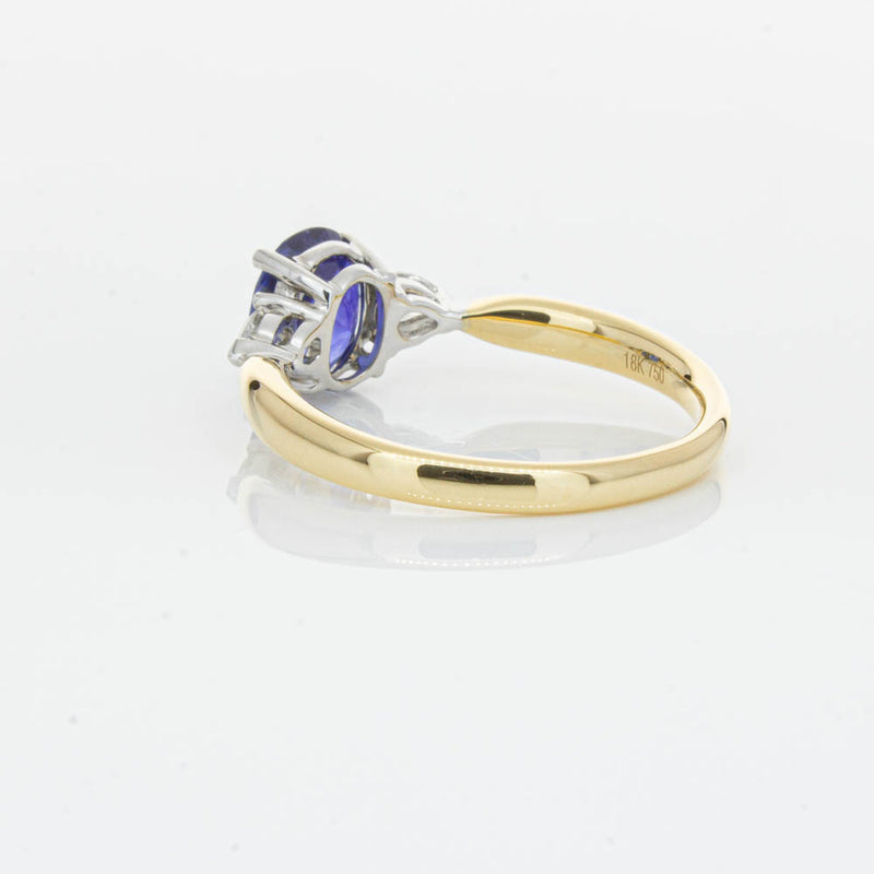 18ct Yellow Gold 1.47ct Sapphire & Diamond Ayla Ring-Ring-Walker & Hall