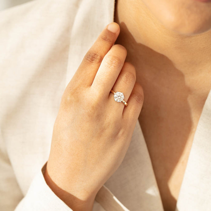 18ct Yellow Gold 2.00ct Diamond Nova Ring-Ring-Walker & Hall