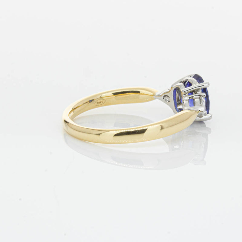 18ct Yellow Gold 1.47ct Sapphire & Diamond Ayla Ring-Ring-Walker & Hall