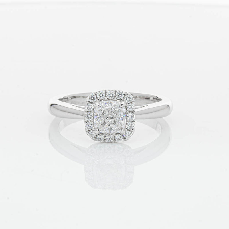 18ct White Gold .75ct Diamond Nina Ring-Ring-Walker & Hall