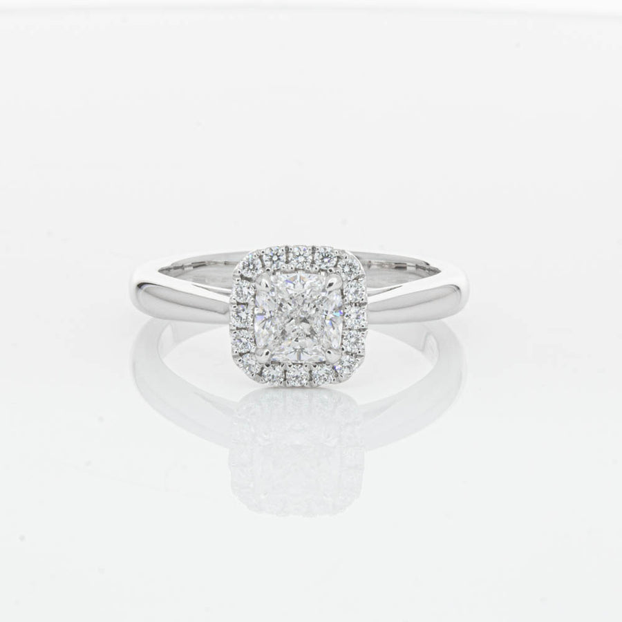 18ct White Gold .75ct Diamond Nina Ring-Ring-Walker & Hall