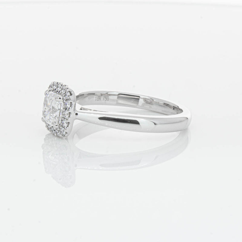 18ct White Gold .75ct Diamond Nina Ring-Ring-Walker & Hall