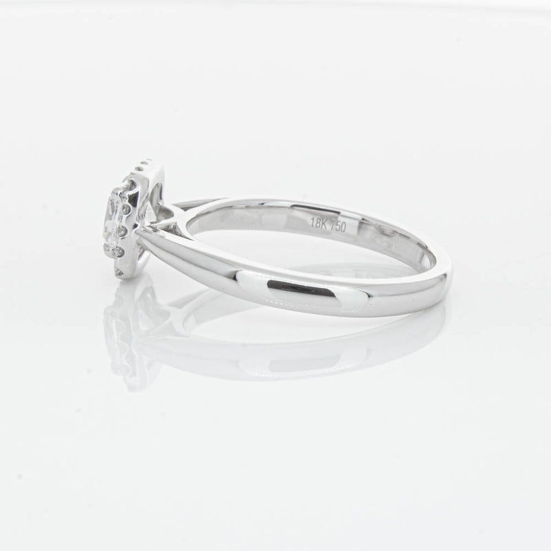18ct White Gold .75ct Diamond Nina Ring-Ring-Walker & Hall
